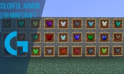 Colorful Armor — разноцветная броня для Minecraft