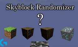 Карта Skyblock Randomizer для Minecraft