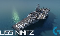 Карта USS Nimitz для Minecraft