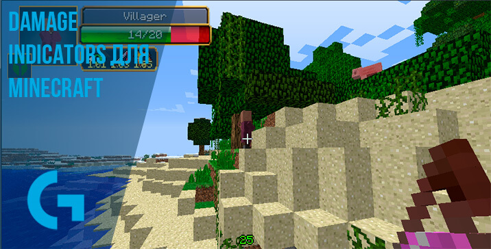 Damage Indicators для Minecraft