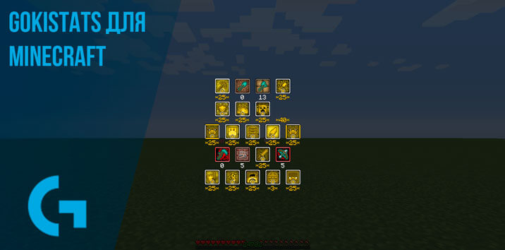 GokiStats для Minecraft