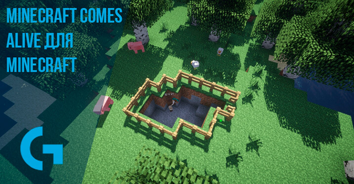 Minecraft Comes Alive для Minecraft